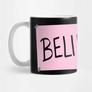 GLG Believe Banner Pink Mug